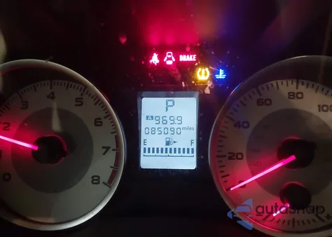 2013 Subaru Impreza 2.0I z USA, uszkodzony, nr VIN JF1GPAA69DH817905